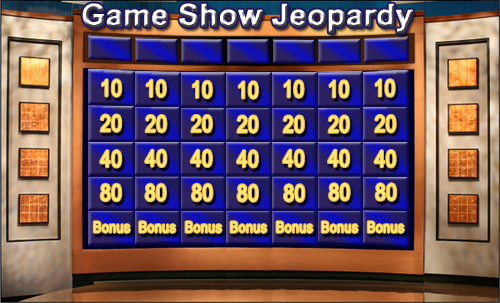 Game Show Jeopardy