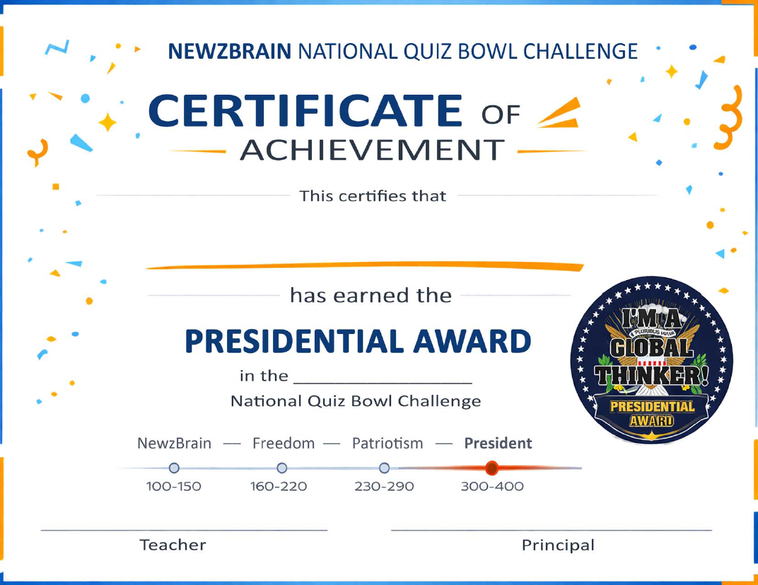 Presidential Award
