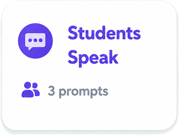 Writing prompt preview