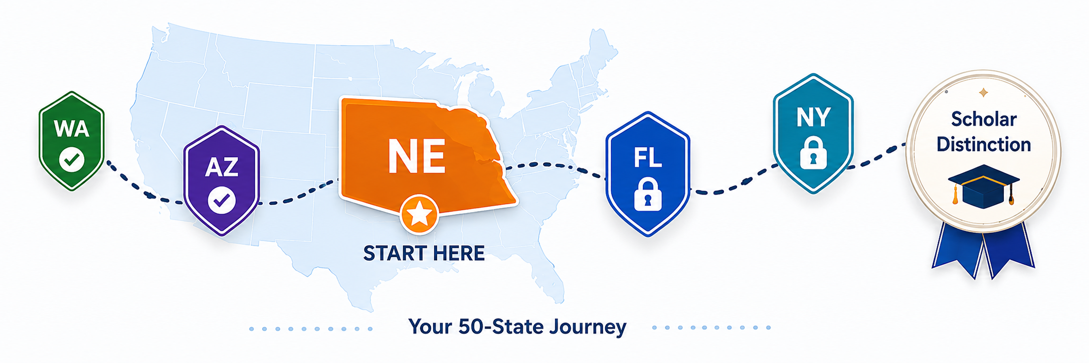State Knowledge 50-state journey preview